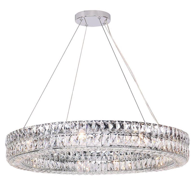 Люстра Crystal Regena Chrome Chandelier 18 Хром Прозрачный (Transparent) Люстра Crystal Regena Chrome Chandelier 18 Хром Прозрачный (Transparent) в Костроме | Loft Concept
