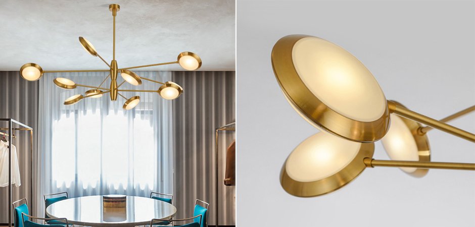 Люстра HOOP LED Люстра HOOP LED - Loft-Concept в Костроме