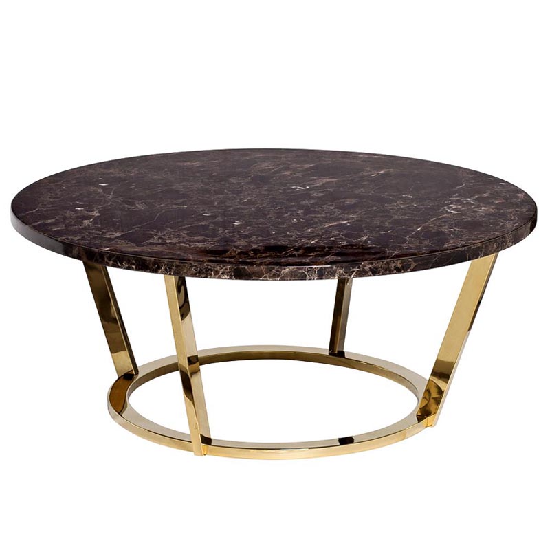 Кофейный стол Serker Coffee Table Золотой Кофейный стол Serker Coffee Table Золотой в Костроме | Loft Concept