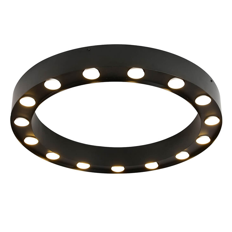 Потолочный светильник Dugan Ceiling Lamp 70 Черный Потолочный светильник Dugan Ceiling Lamp 70 Черный в Костроме | Loft Concept