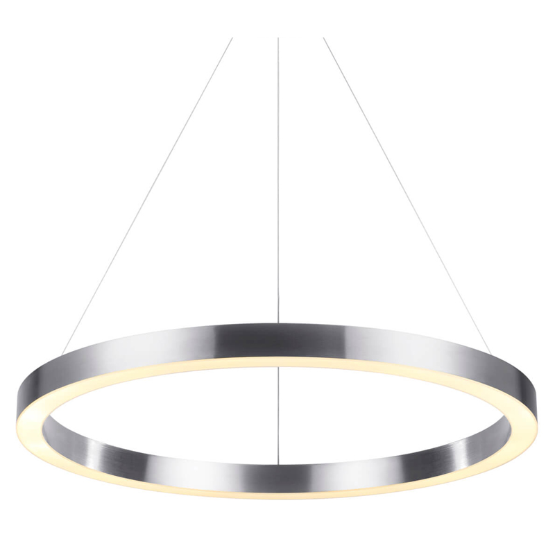 Подвесной светильник Nickel Ribbon Ring 80 Никель Подвесной светильник Nickel Ribbon Ring 80 Никель в Костроме | Loft Concept