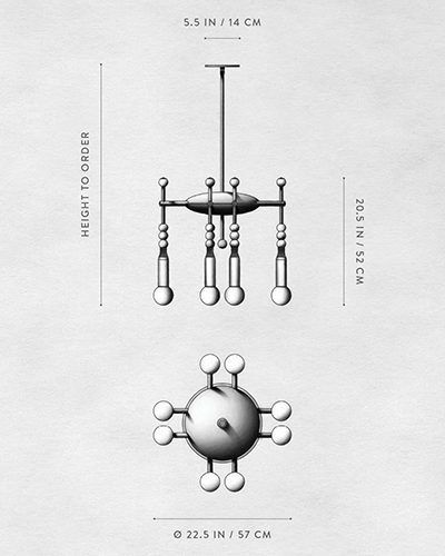 Люстра TALISMAN 8 патронов по дизайну студии Apparatus Люстра TALISMAN 8 патронов по дизайну студии Apparatus в Костроме