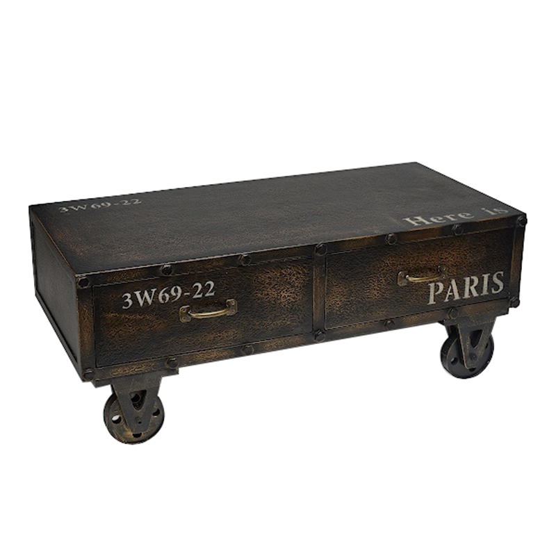 Кофейный Стол Paris Carriage Коричневый Кофейный Стол Paris Carriage Коричневый в Костроме | Loft Concept