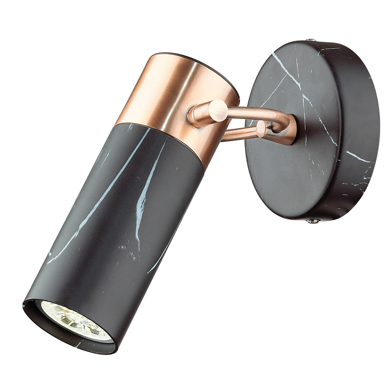 Бра Nadine Sconce black Черный матовый Медь Бра Nadine Sconce black Черный матовый Медь в Костроме | Loft Concept