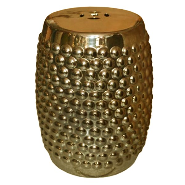 Золотой китайский табурет ceramic garden stool Gold Золотой Золотой китайский табурет ceramic garden stool Gold Золотой в Костроме | Loft Concept