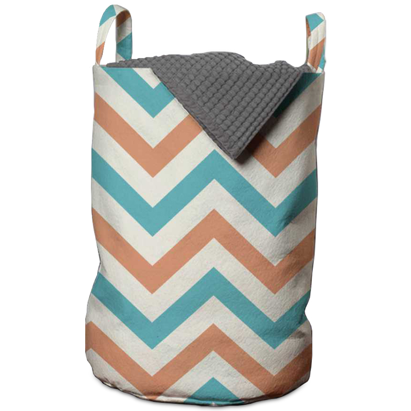 Корзина Turquoise Chevron Basket Мульти Корзина Turquoise Chevron Basket Мульти в Костроме | Loft Concept