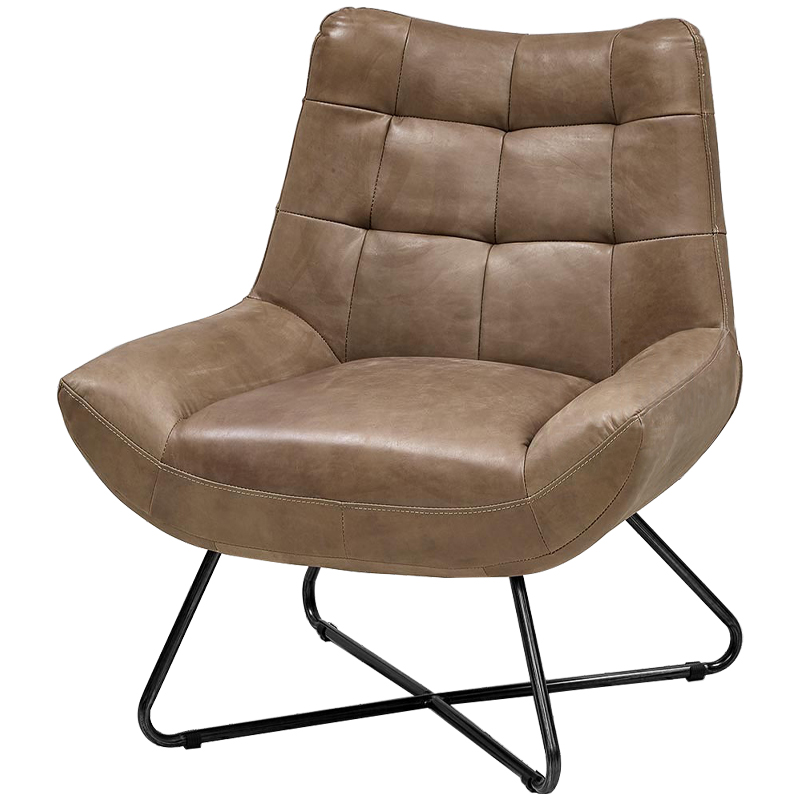 Кресло Sincere Chair Коричневый Черный Кресло Sincere Chair Коричневый Черный в Костроме | Loft Concept