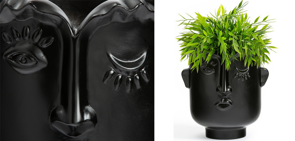 Ваза Black Head Vase Ваза Black Head Vase - Loft-Concept в Костроме