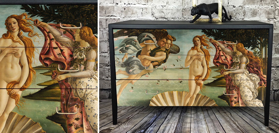 Комод Афродита Chest Of Drawers The Birth Of Venus Комод Афродита Chest Of Drawers The Birth Of Venus - Loft-Concept в Костроме