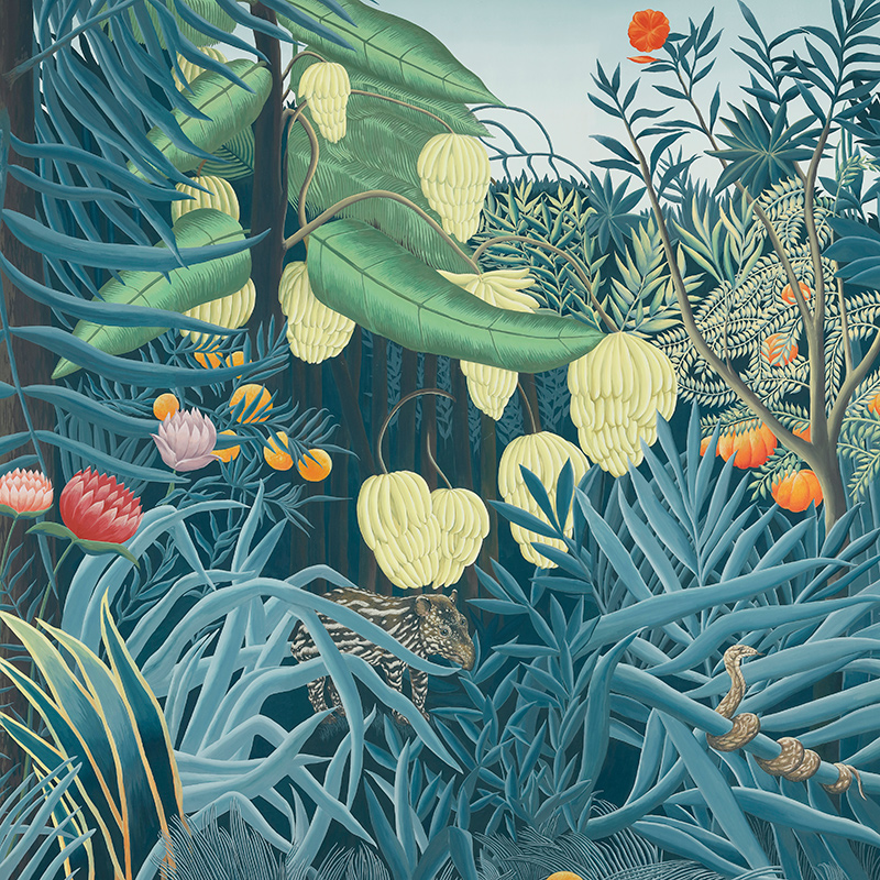 Обои ручная роспись Rousseau Rousseau on scenic paper Обои ручная роспись Rousseau Rousseau on scenic paper в Костроме | Loft Concept