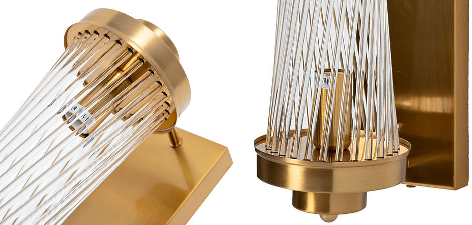 Бра Glass Tubes Brass Бра Glass Tubes Brass - Loft-Concept в Костроме