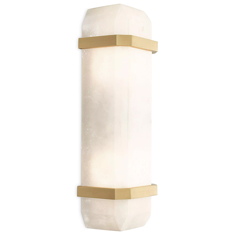 Бра Eichholtz Wall Lamp Pandora Латунь Белый Бра Eichholtz Wall Lamp Pandora Латунь Белый в Костроме | Loft Concept