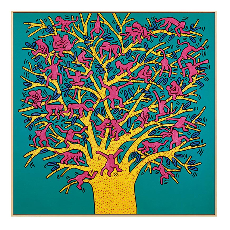 Постер Keith Haring 1 Мульти Постер Keith Haring 1 Мульти в Костроме | Loft Concept