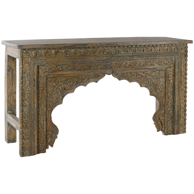 Консоль Rishi Console Коричневый Консоль Rishi Console Коричневый в Костроме | Loft Concept