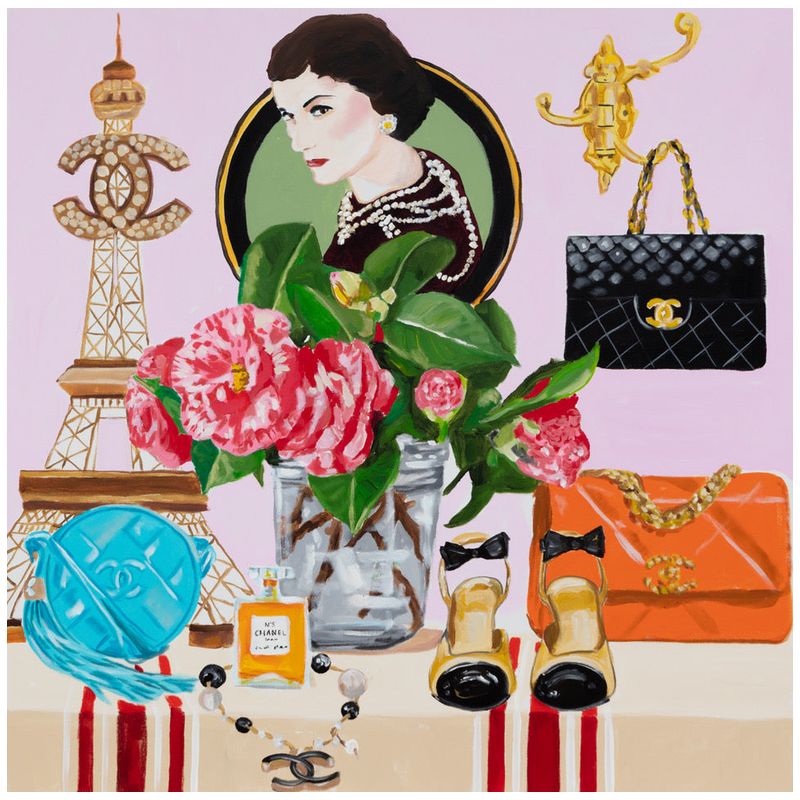 Картина Coco Chanel - In Her Shoes Мульти Картина Coco Chanel - In Her Shoes Мульти в Костроме | Loft Concept
