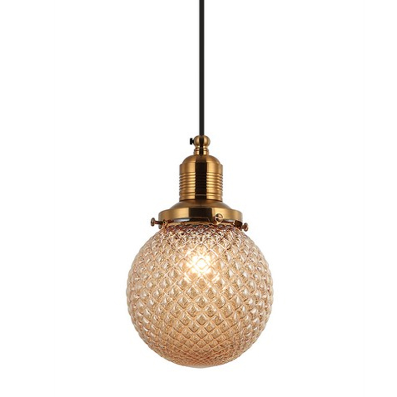 Подвесной светильник Perforated Bubbles Янтарь Латунь Янтарный Подвесной светильник Perforated Bubbles Янтарь Латунь Янтарный в Костроме | Loft Concept