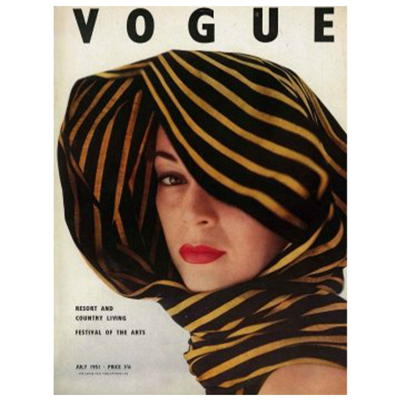 Постер Vogue Cover 1951 July Постер Vogue Cover 1951 July в Костроме | Loft Concept