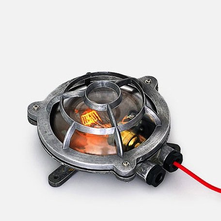 Настенная лампа Steampunk Cage Glass Edison Wall Lamp Round Настенная лампа Steampunk Cage Glass Edison Wall Lamp Round в Костроме | Loft Concept