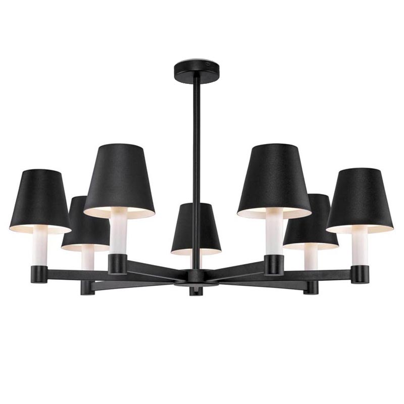 Люстра Eremon Chandelier Черный Люстра Eremon Chandelier Черный в Костроме | Loft Concept