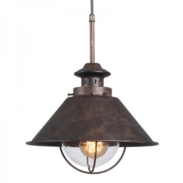 Подвесной светильник Vintage Street Light Pendant Коричневый Подвесной светильник Vintage Street Light Pendant Коричневый в Костроме | Loft Concept