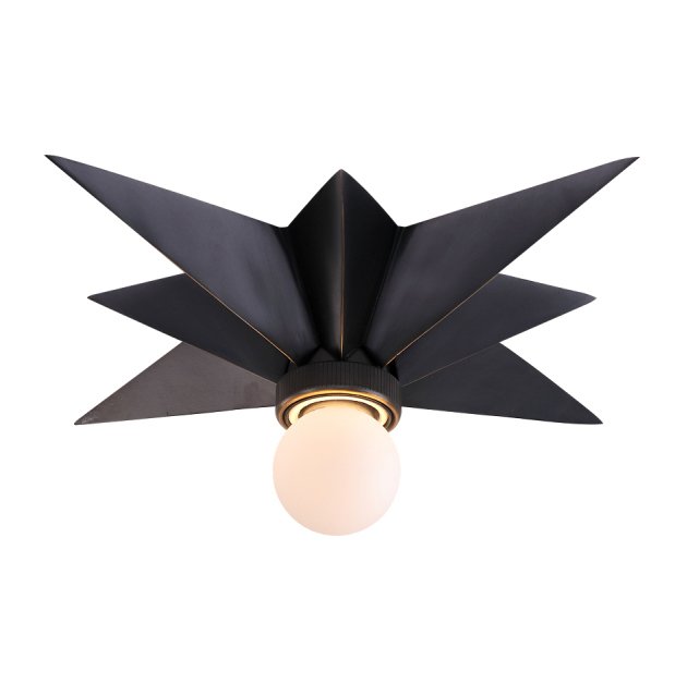 Потолочный светильник Star Ceiling Mount black Черный Потолочный светильник Star Ceiling Mount black Черный в Костроме | Loft Concept