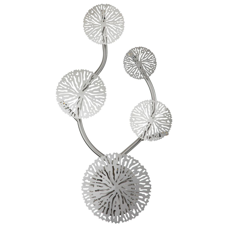 Декоративное бра Dandelion Никель Никель Декоративное бра Dandelion Никель Никель в Костроме | Loft Concept