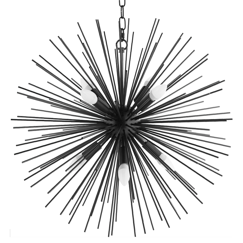 Люстра Sputnik Echinus Pendant Черный Люстра Sputnik Echinus Pendant Черный в Костроме | Loft Concept
