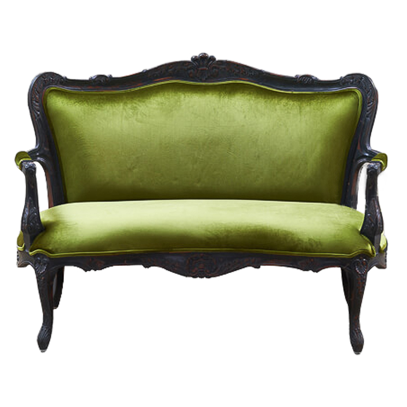 Диван Lime Classic Fan Sofa Лайм Коричневый Диван Lime Classic Fan Sofa Лайм Коричневый в Костроме | Loft Concept
