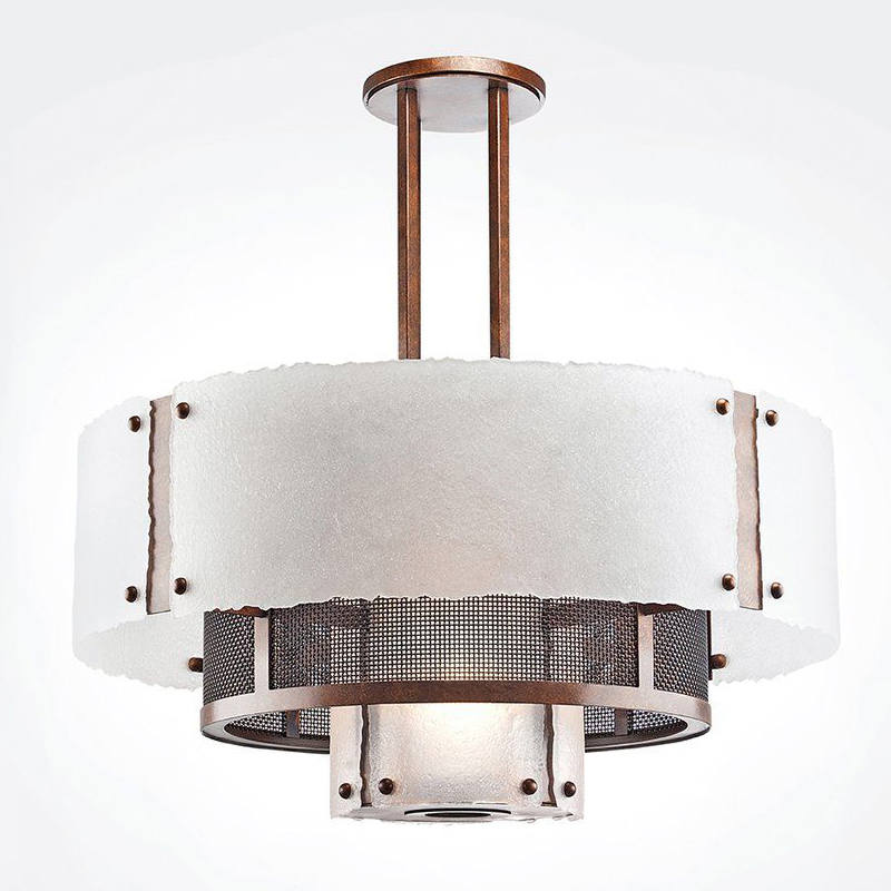 Люстра Landelin Chandelier Бронза Белый Люстра Landelin Chandelier Бронза Белый в Костроме | Loft Concept