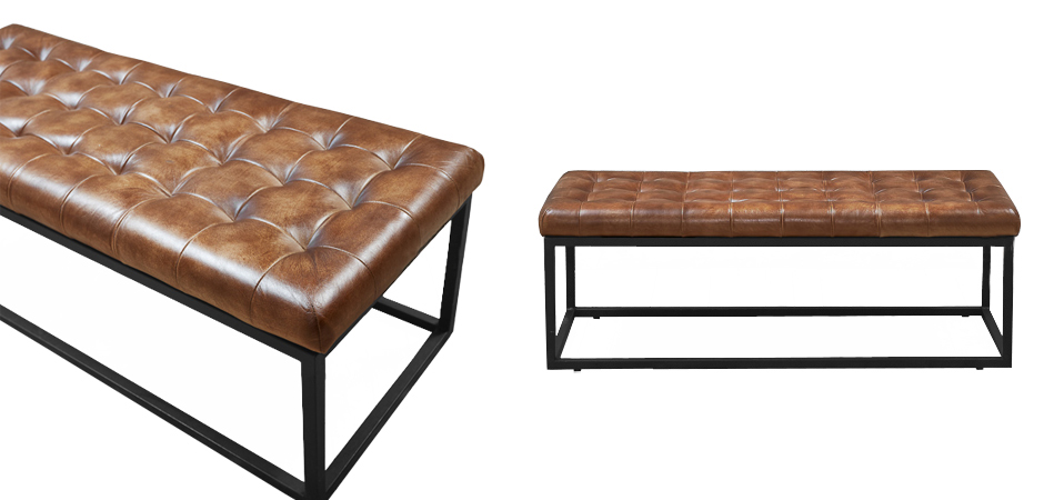 Банкетка Loft Leather Capitone Банкетка Loft Leather Capitone - Loft-Concept в Костроме