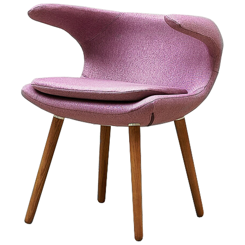 Стул Roidh Stool purple Сиреневый Коричневый Стул Roidh Stool purple Сиреневый Коричневый в Костроме | Loft Concept