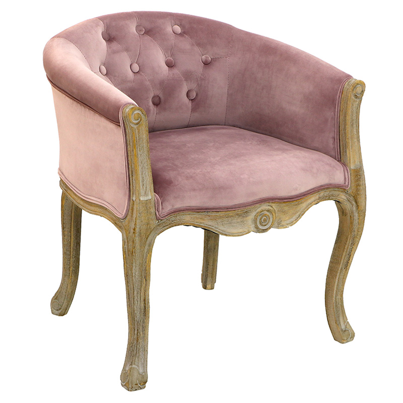 Кресло French Provence Armchair Roderic pink Розовый пастельный Кресло French Provence Armchair Roderic pink Розовый пастельный в Костроме | Loft Concept