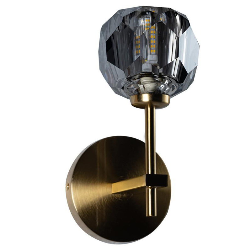 Бра RH Boule de Cristal Single Sconce smoky Латунь Дымчатый (Smoke) Бра RH Boule de Cristal Single Sconce smoky Латунь Дымчатый (Smoke) в Костроме | Loft Concept
