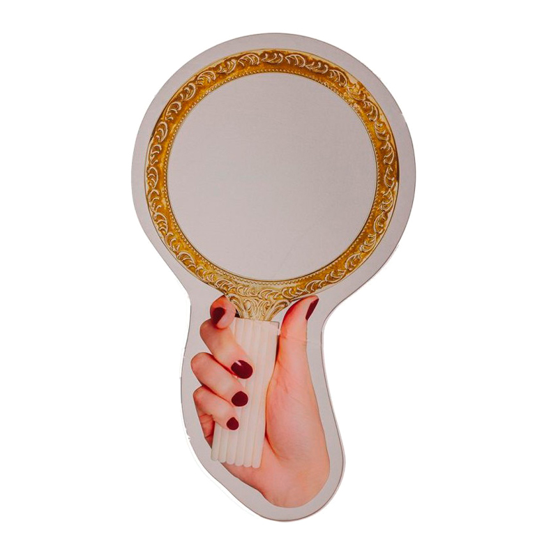 Зеркало Seletti Vanity Белый Золотой Зеркало Seletti Vanity Белый Золотой в Костроме | Loft Concept