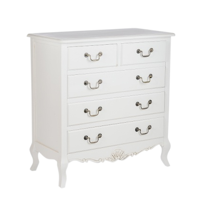 Комод белый в стиле прованс Montmartre Provence White Белый Комод белый в стиле прованс Montmartre Provence White Белый в Костроме | Loft Concept