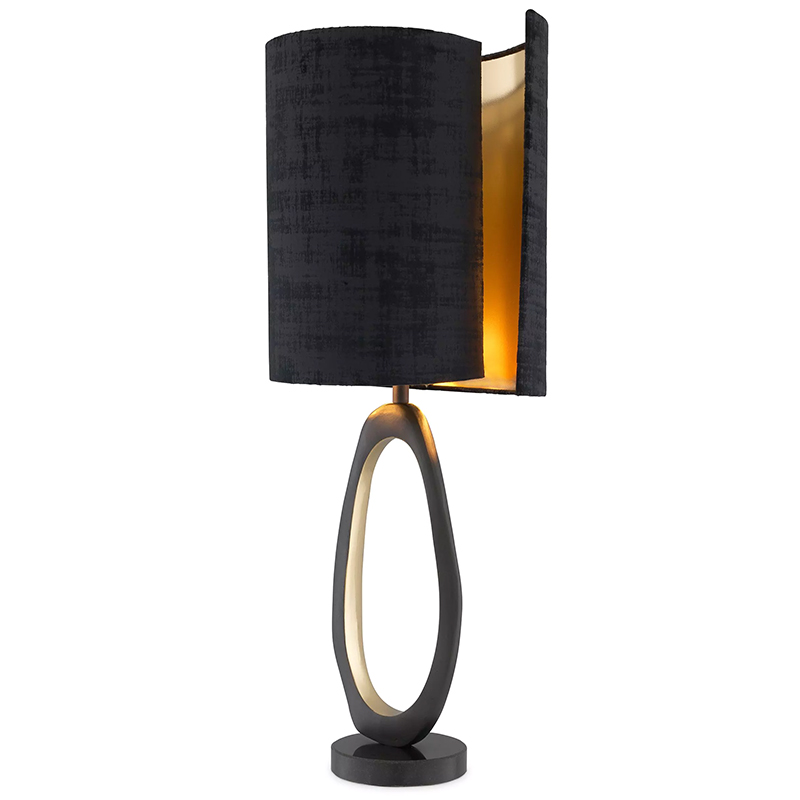 Настольная лампа Eichholtz Table Lamp Kilian Черный Латунь Настольная лампа Eichholtz Table Lamp Kilian Черный Латунь в Костроме | Loft Concept