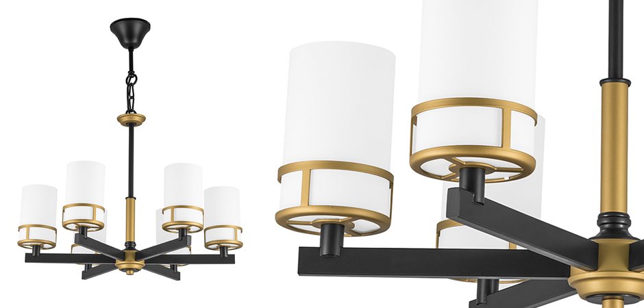 Подвесной светильник Olivier Frosted Gold Подвесной светильник Olivier Frosted Gold - Loft-Concept в Костроме