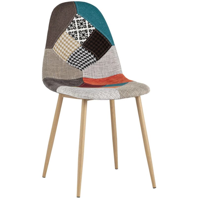 Стул Archie Chair Разноцветный Печворк Мульти Древесина Стул Archie Chair Разноцветный Печворк Мульти Древесина в Костроме | Loft Concept