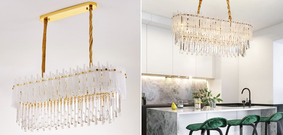 Люстра Murano Glass ICE Chandelier Rectangle Люстра Murano Glass ICE Chandelier Rectangle - Loft-Concept в Костроме