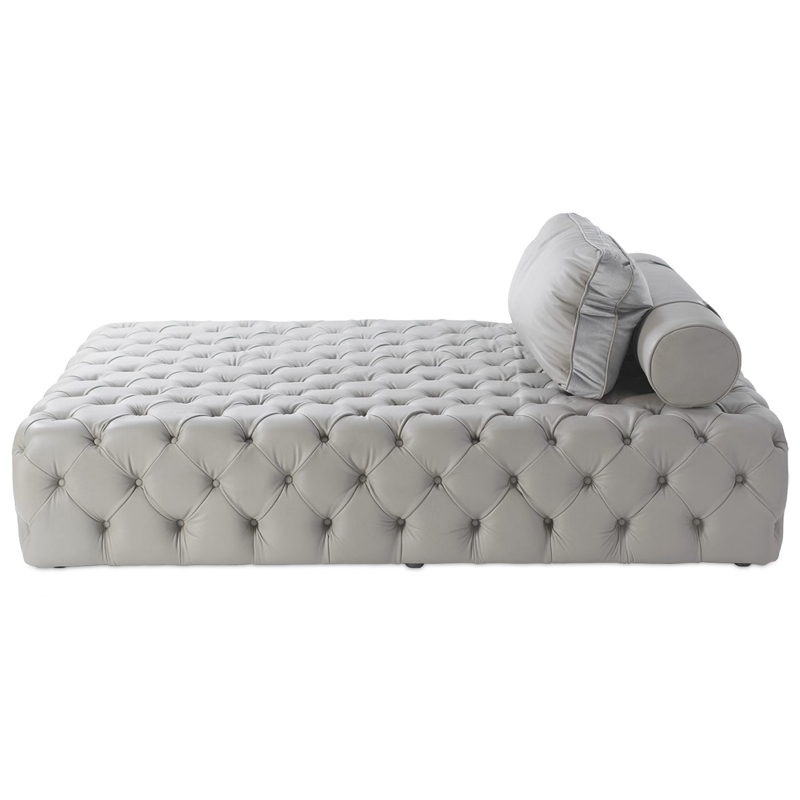 Кушетка Chinzi Lounge Sofa light gray Светло-серый Кушетка Chinzi Lounge Sofa light gray Светло-серый в Костроме | Loft Concept