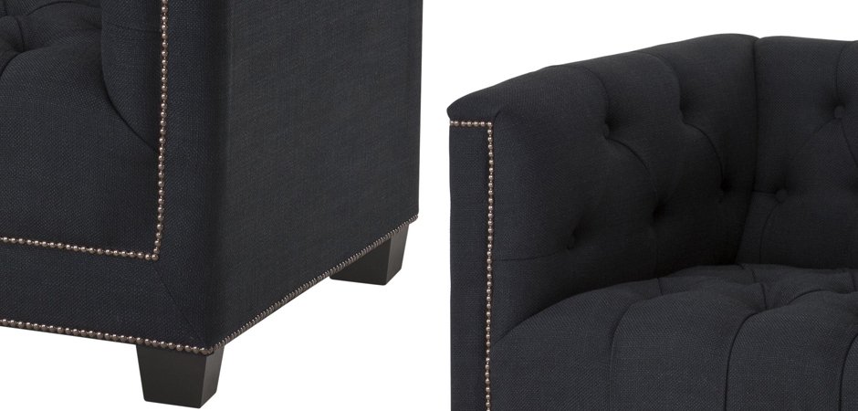 Кресло Eichholtz Chair Paolo Black Кресло Eichholtz Chair Paolo Black - Loft-Concept в Костроме