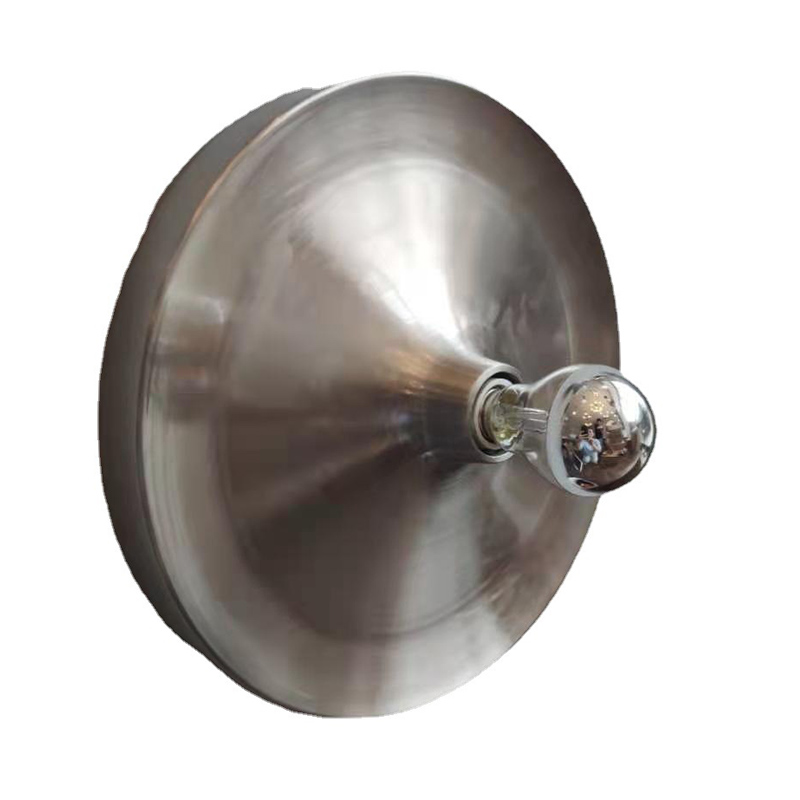 Бра металл в стиле лофт Metal Disk Loft Серебряный Бра металл в стиле лофт Metal Disk Loft Серебряный в Костроме | Loft Concept