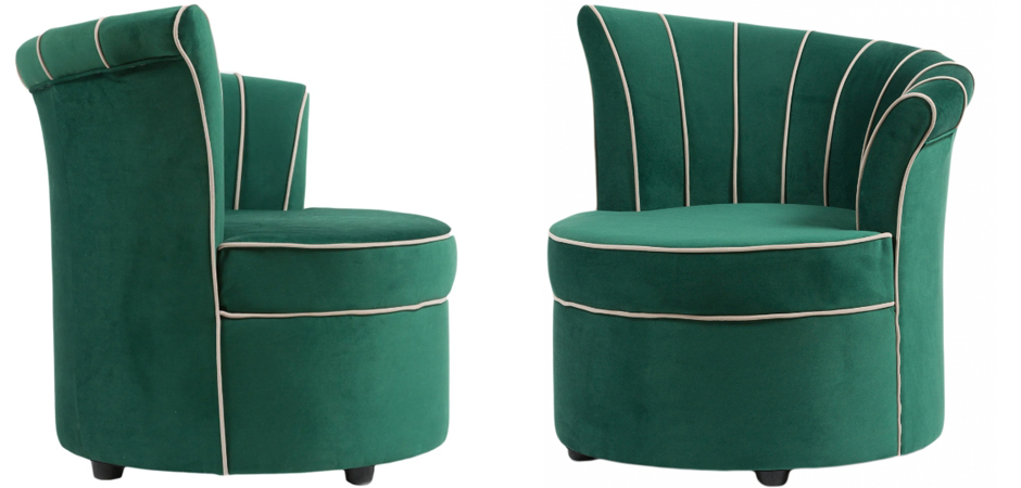 Кресло Curly Backrest Green Кресло Curly Backrest Green - Loft-Concept в Костроме