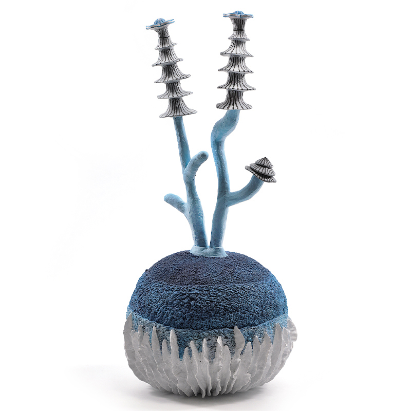 Статуэтка тропический фрукт Pandora Tropical Fruit Blue Reef Синий Белый Голубой Статуэтка тропический фрукт Pandora Tropical Fruit Blue Reef Синий Белый Голубой в Костроме | Loft Concept