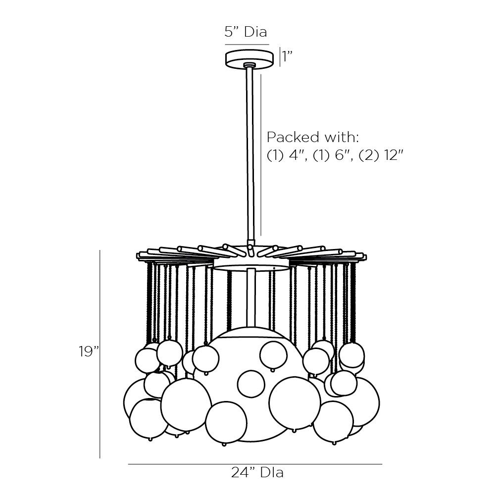 Люстра Arteriors MIRA CHANDELIER в Костроме