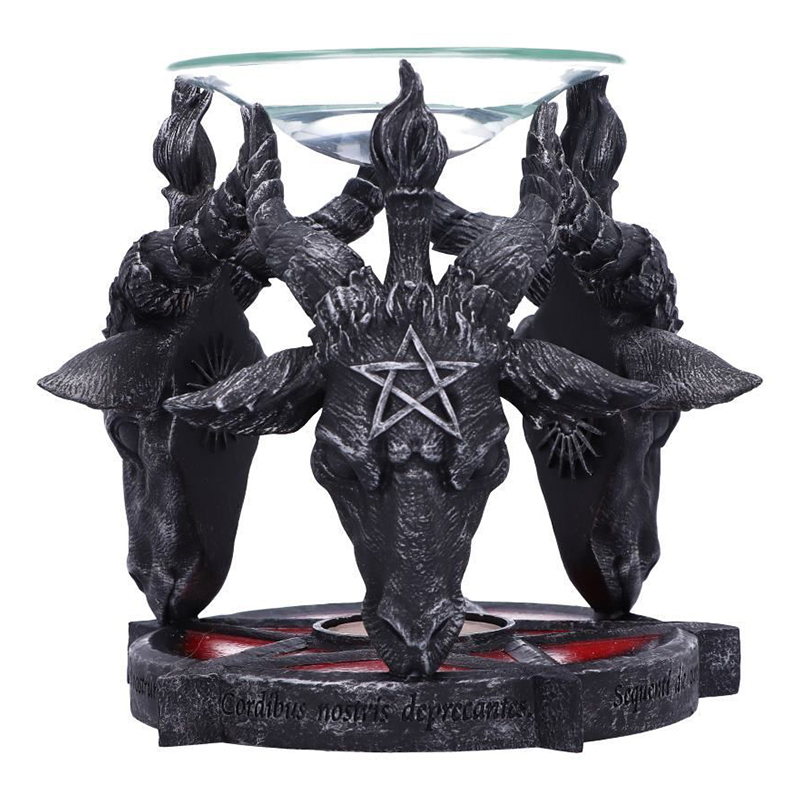 Подсвечник с чашей Baphomet Head Черный Подсвечник с чашей Baphomet Head Черный в Костроме | Loft Concept