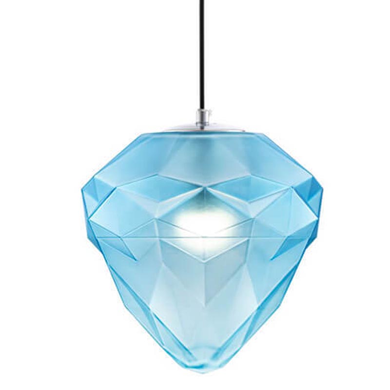 Подвесной светильник Jewel Athena blue 25 Голубой Хром Подвесной светильник Jewel Athena blue 25 Голубой Хром в Костроме | Loft Concept