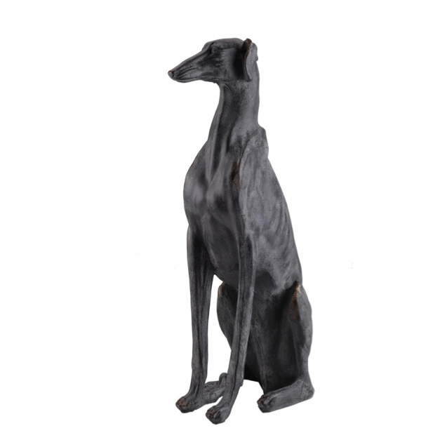 Статуэтка Борзая Greyhound Dog Statue Графит Статуэтка Борзая Greyhound Dog Statue Графит в Костроме | Loft Concept