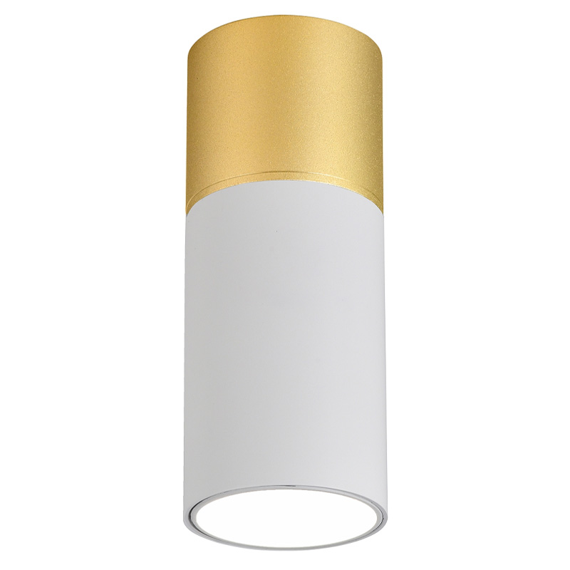 Накладной светодиодный спот Delightfull White&Gold Золотой Белый Накладной светодиодный спот Delightfull White&Gold Золотой Белый в Костроме | Loft Concept