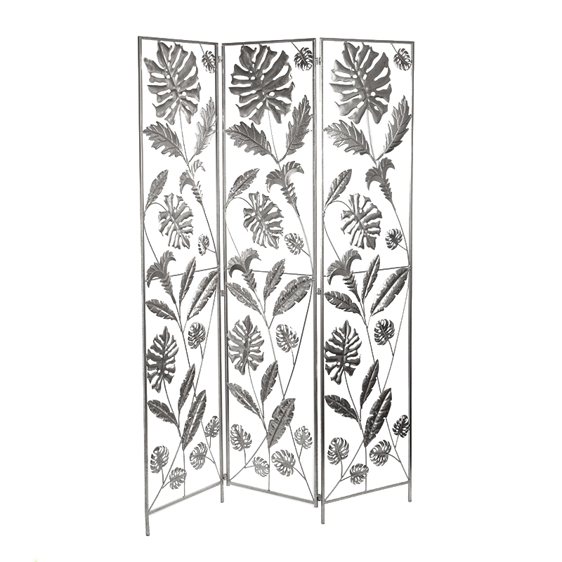 Ширма Tropical Forest Gold & Black Silver Серебряный Ширма Tropical Forest Gold & Black Silver Серебряный в Костроме | Loft Concept